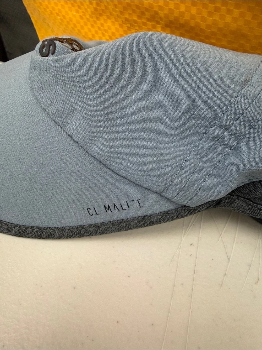 adidas Slate Blue Sport Cap with Black Logo worn loved ADI